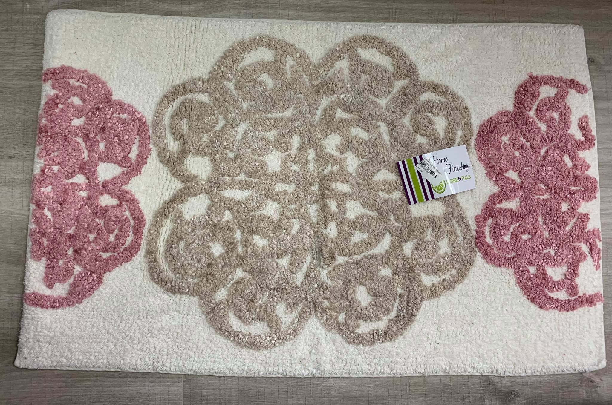 Old Rose Flower Design Carpet