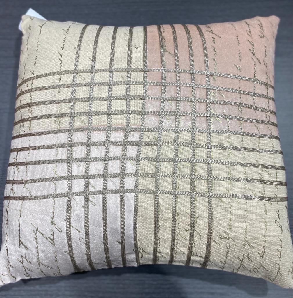 Scripted Cushion Cover