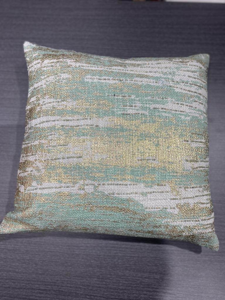 Spray painted Cushion Cover