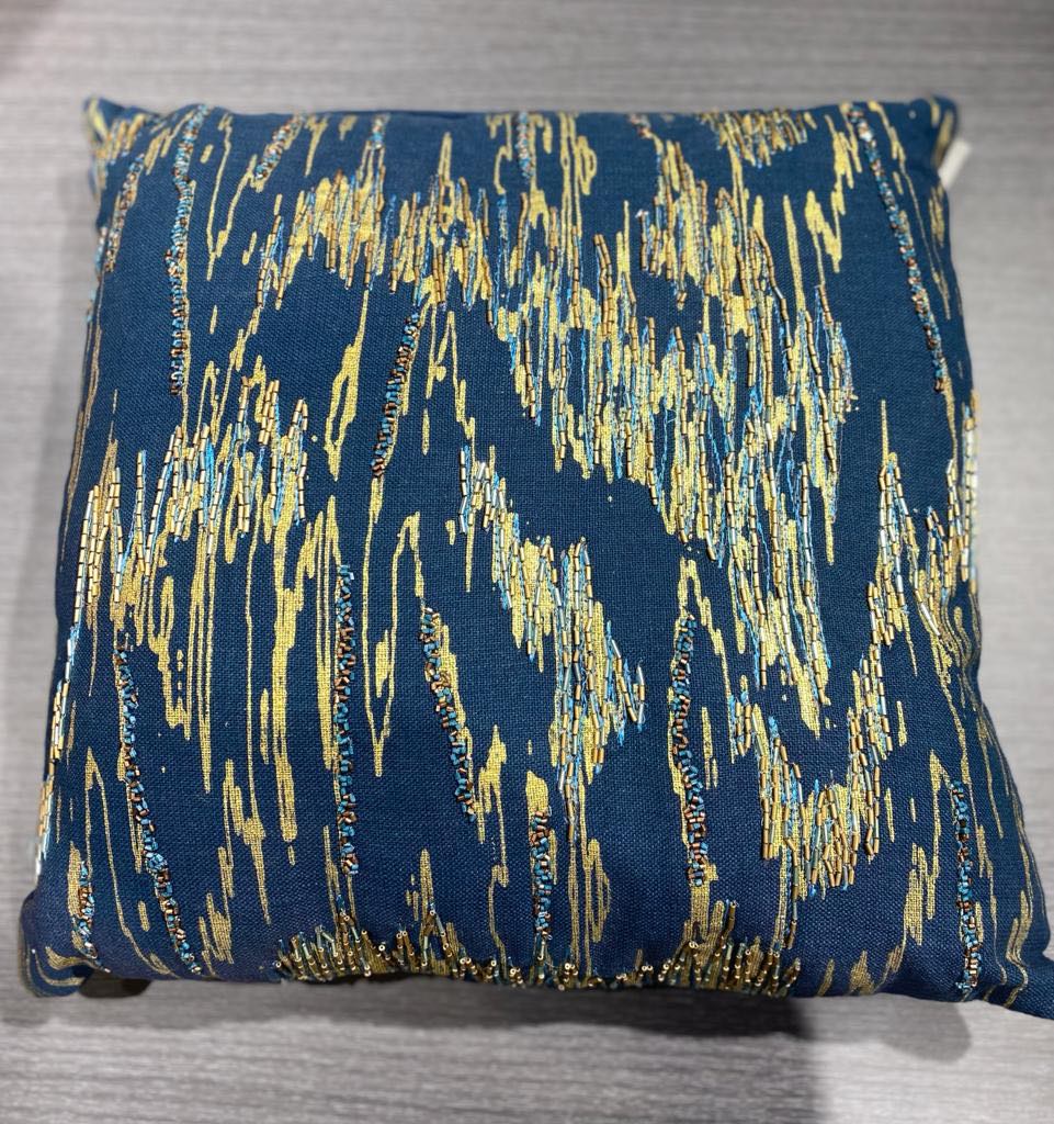 Gold Marble Cushion Cover