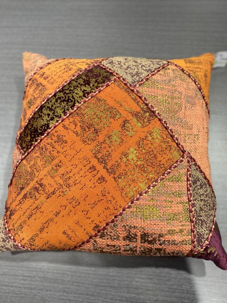 Gypsy orange cushion cover 
