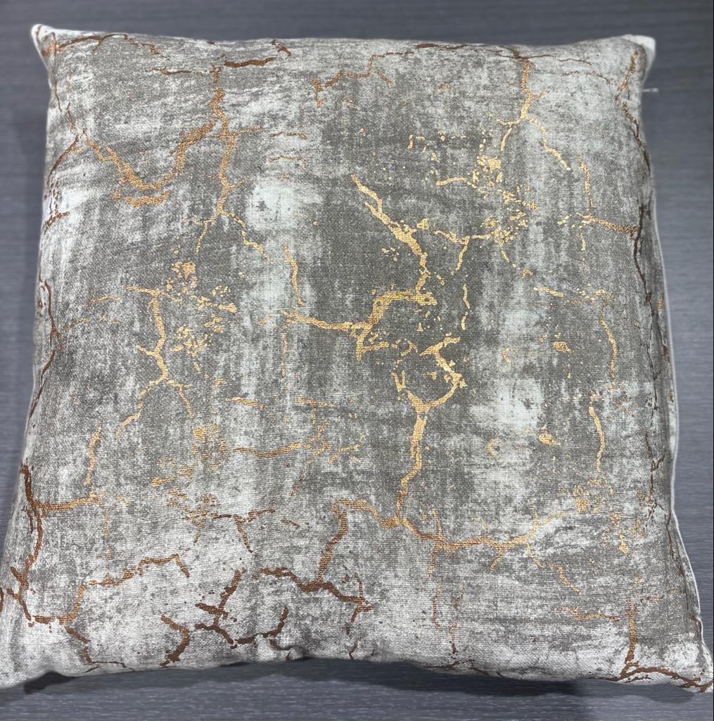 Marble Rose Gold Cushion Cover
