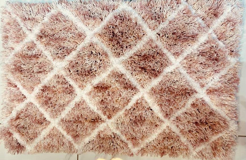 Blush PInk Diamond Carpet