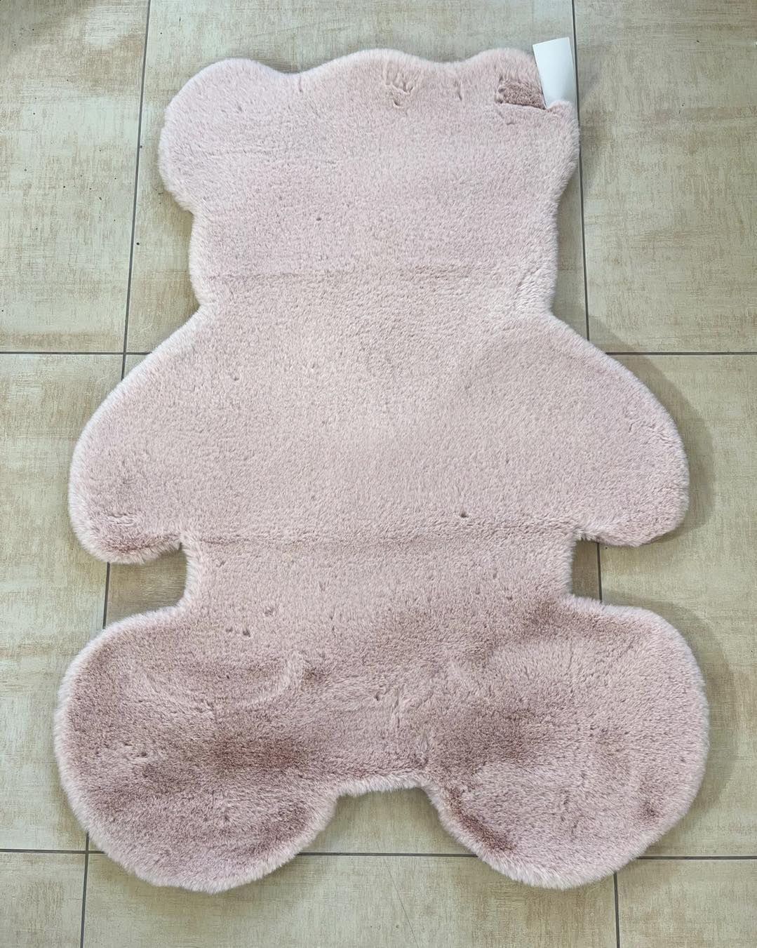 Teddy Light Pink Fur Carpet