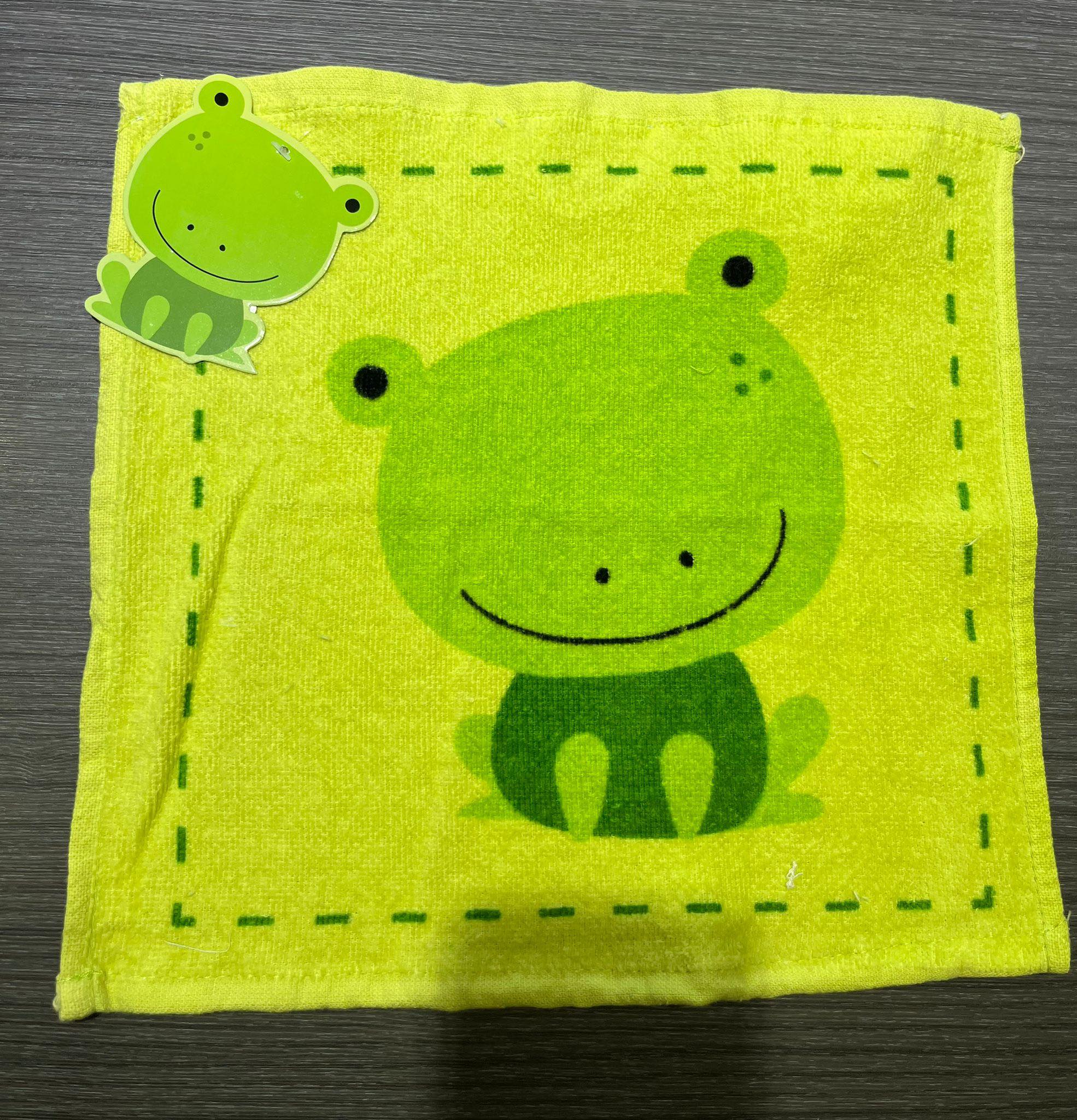 Frog Kids Lunchcloth/Facecloth