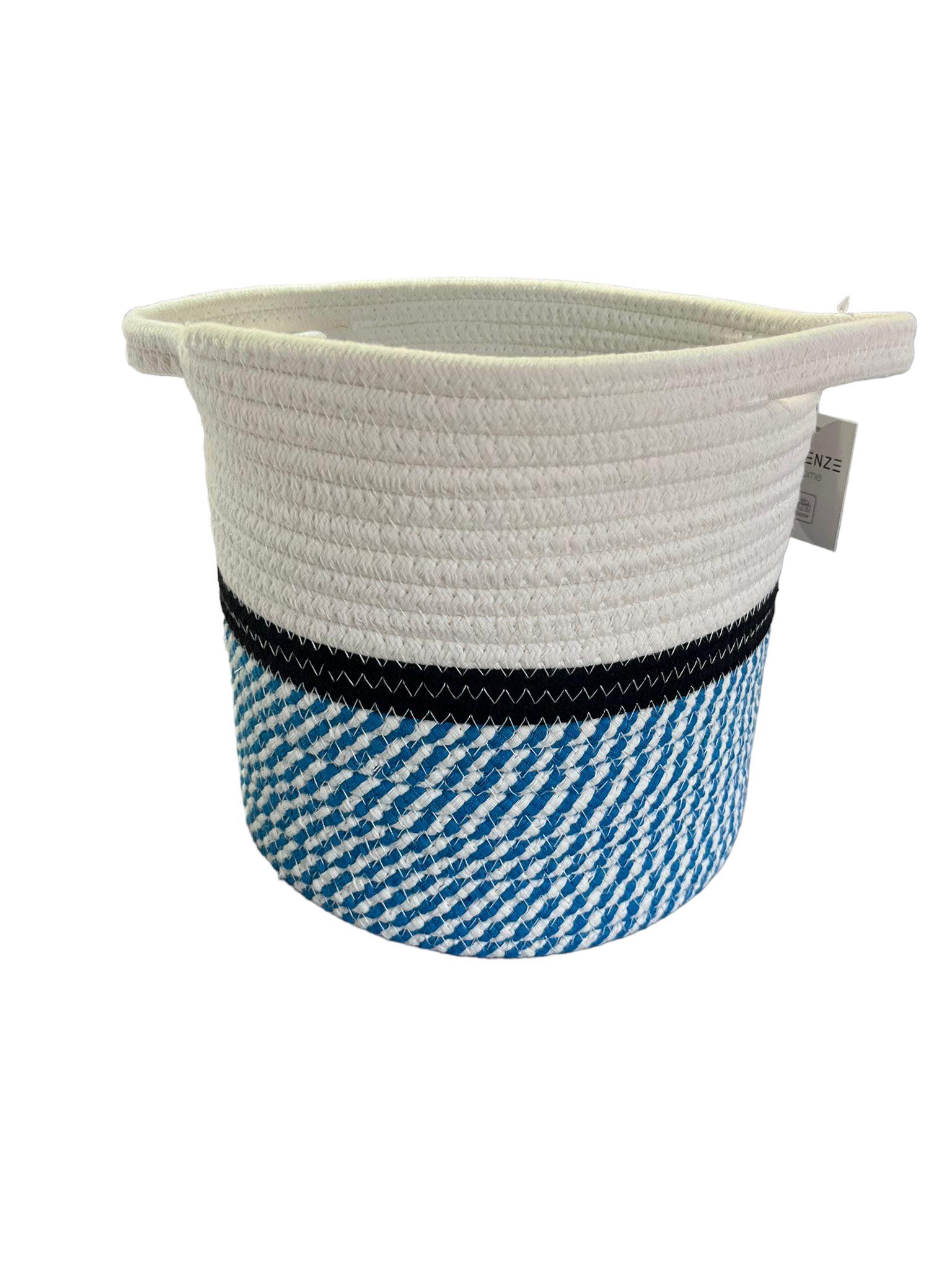 Blue shade basket