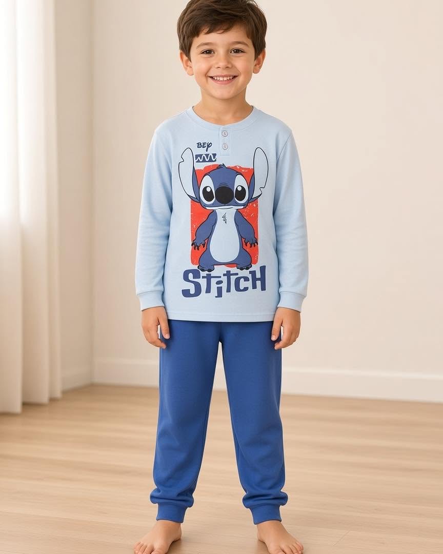 Stitch Cotton Pyjamas 