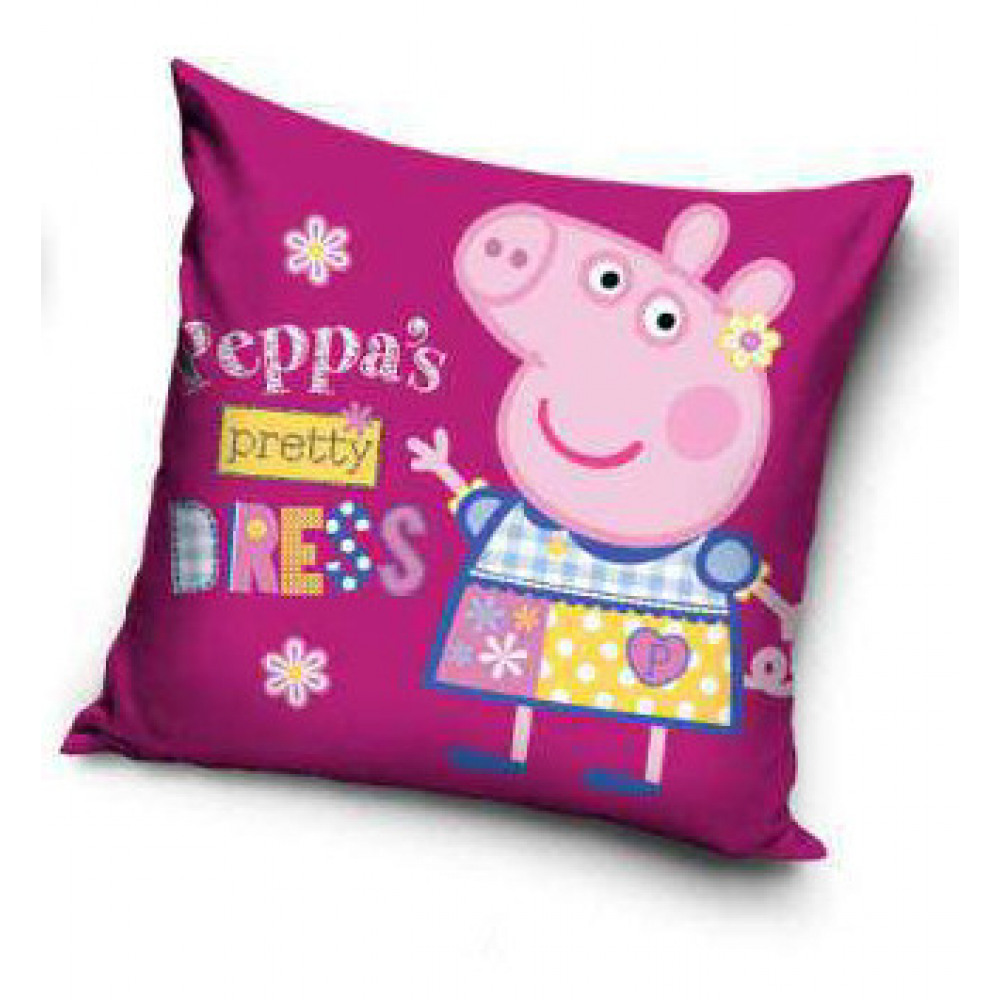 Peppa Pig Fuschia Cushion