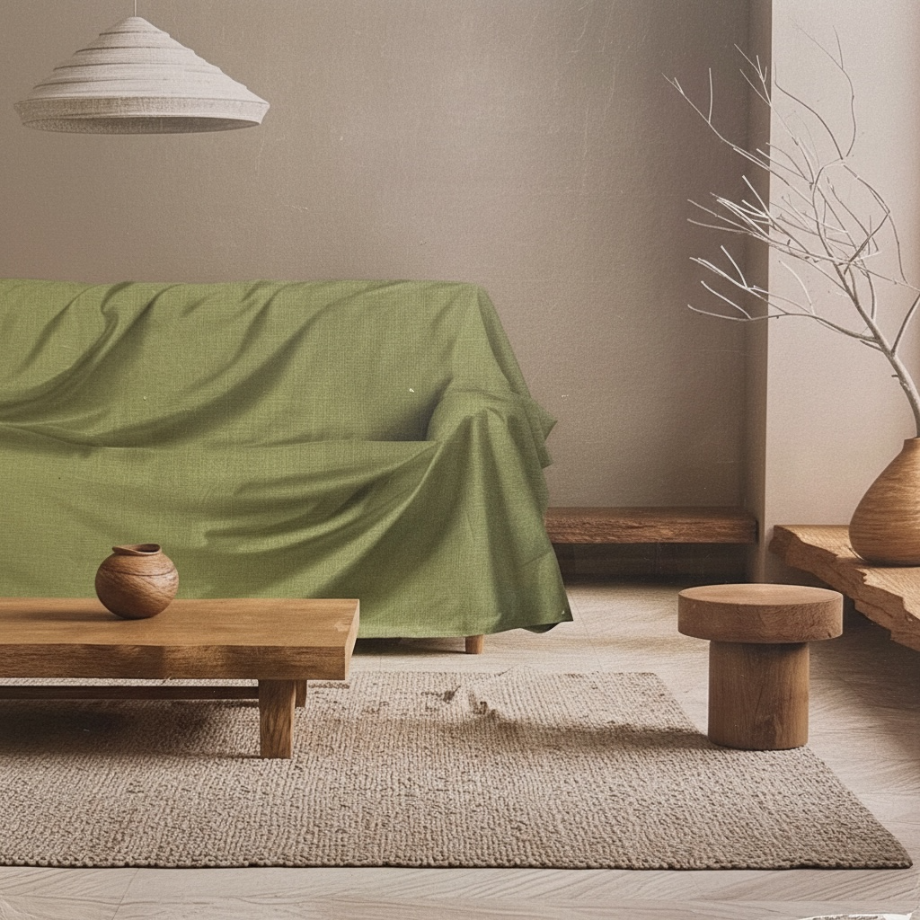 Sely Sage Green Throw